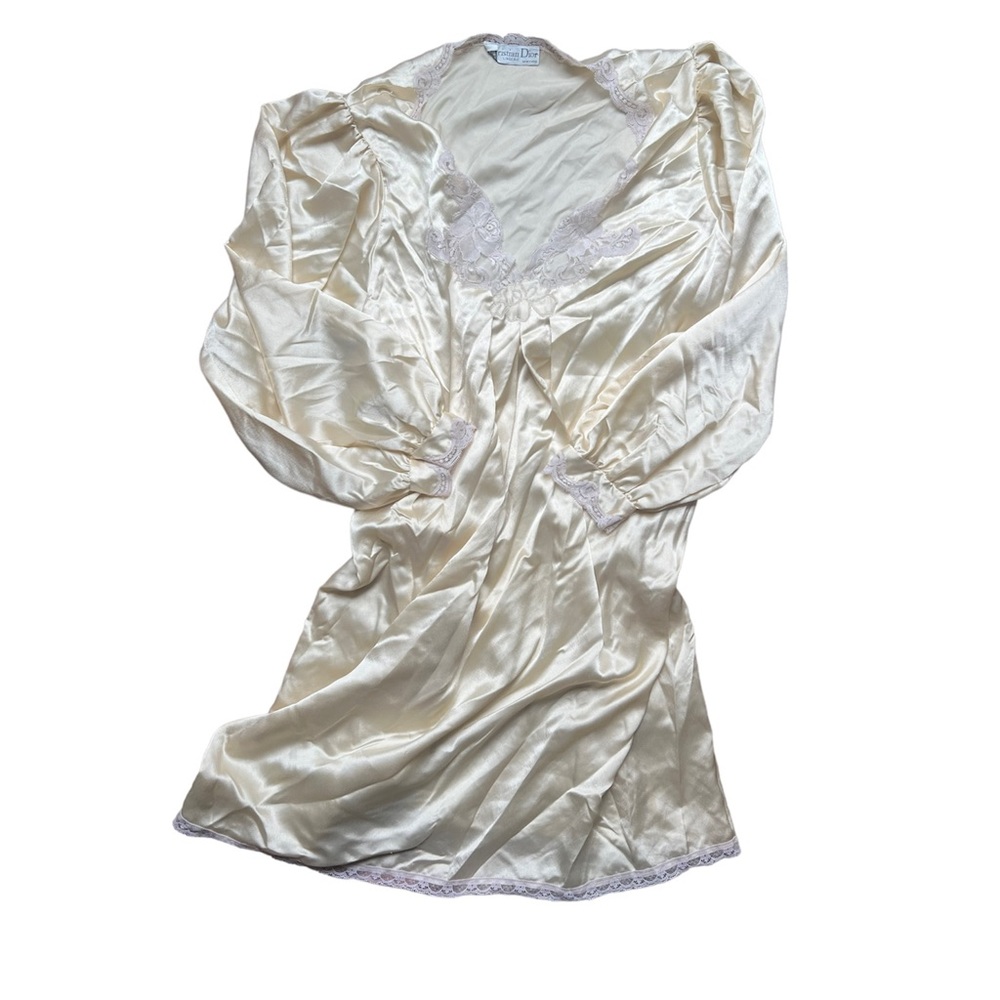 Vintage Christian Dior Intimidates & Sleepwear Gown
